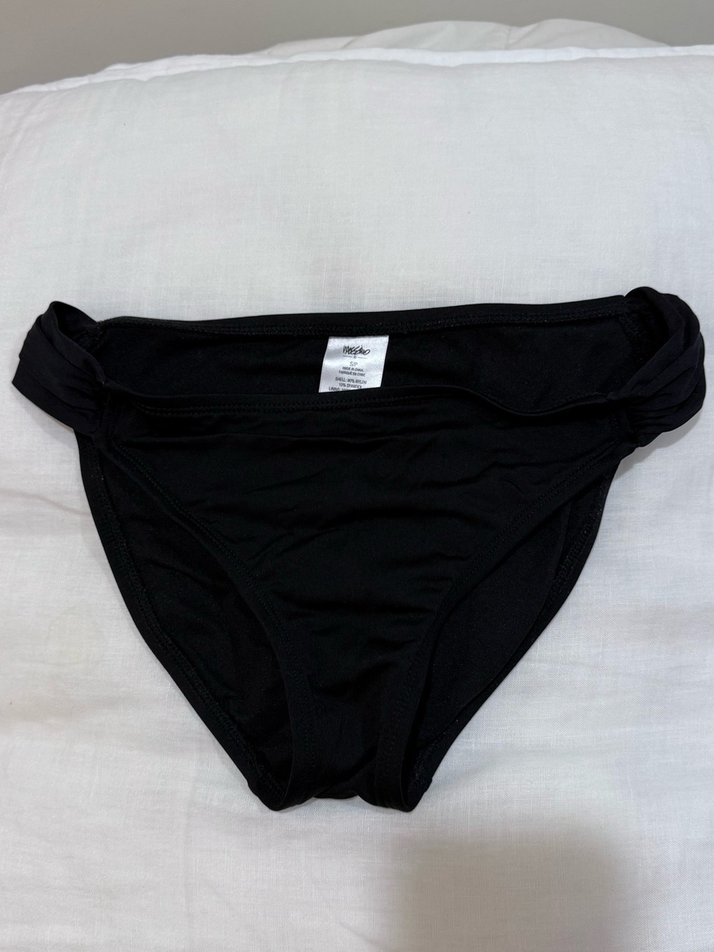 Massimo Black Bikini Bottom